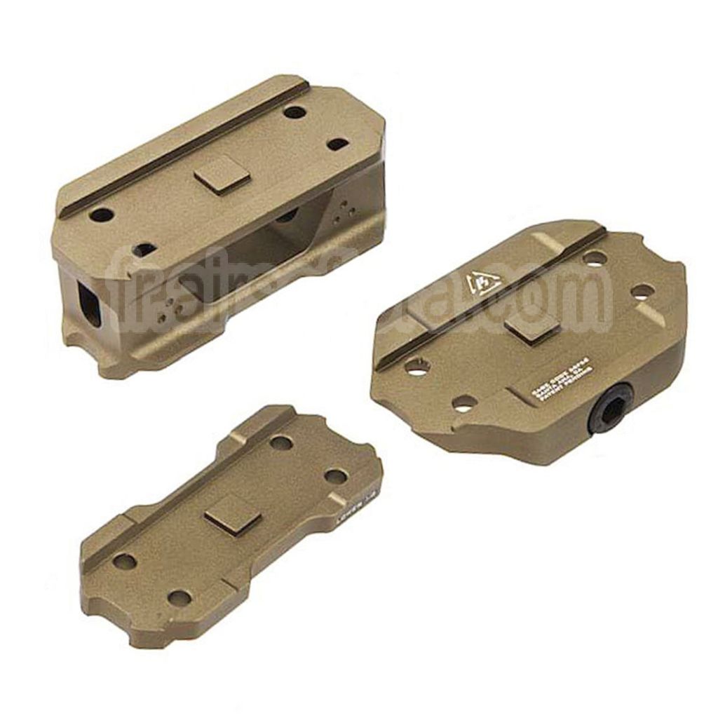 Strike Industries 3pièces Low Profile Riser Montage Convient pour T1 Viseur à Point Rouge