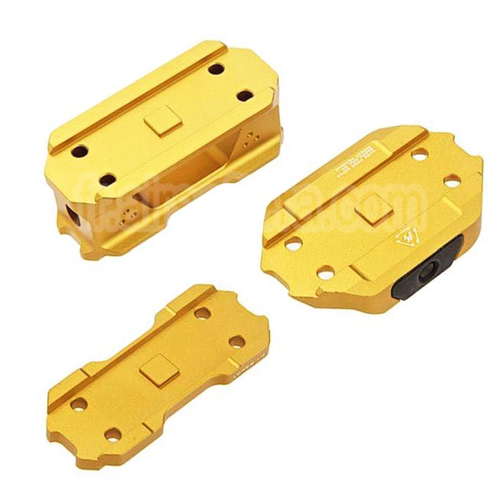 Strike Industries 3pièces Low Profile Riser Montage Convient pour T1 Viseur à Point Rouge