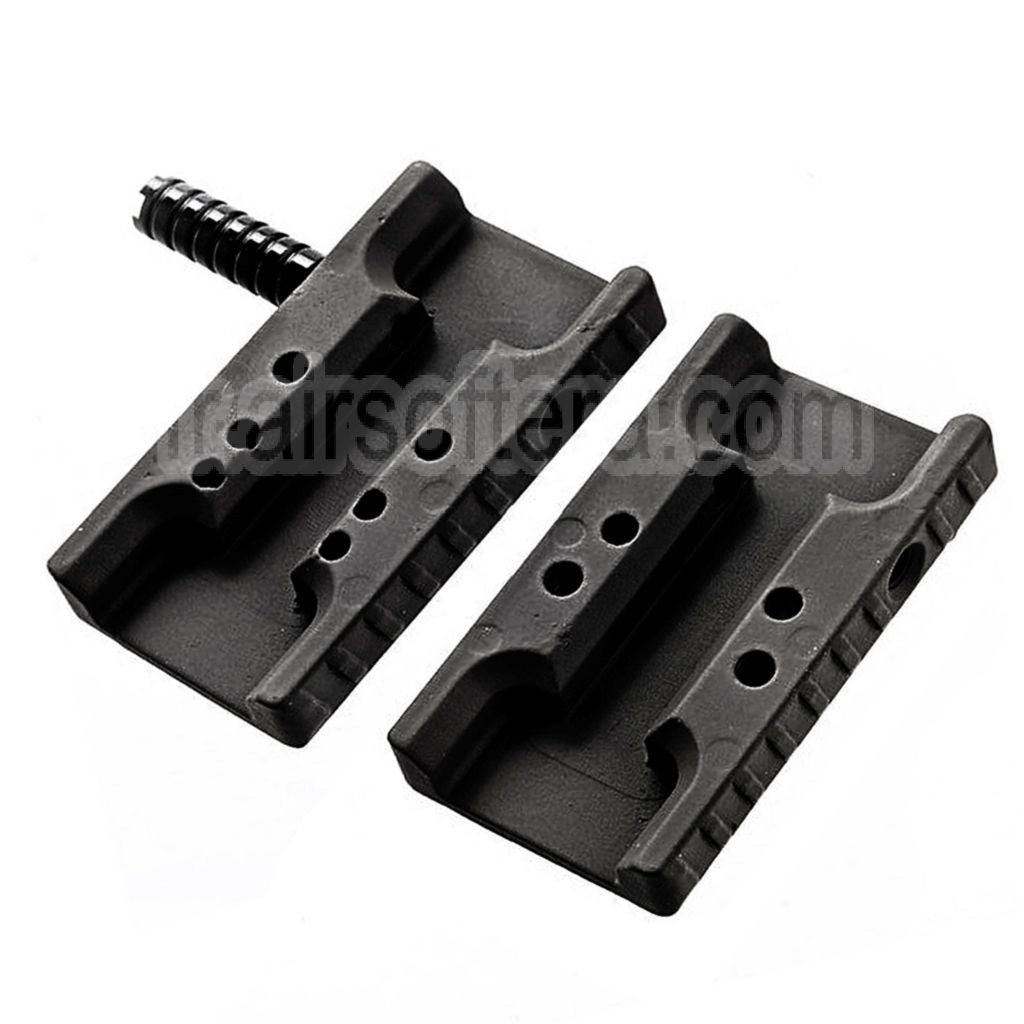 Cybergun Fiber Optique Plaque avec Chargement Poignée Convient pour Cybergun CANiK TP9 Série GBB Pistolet Airsoft