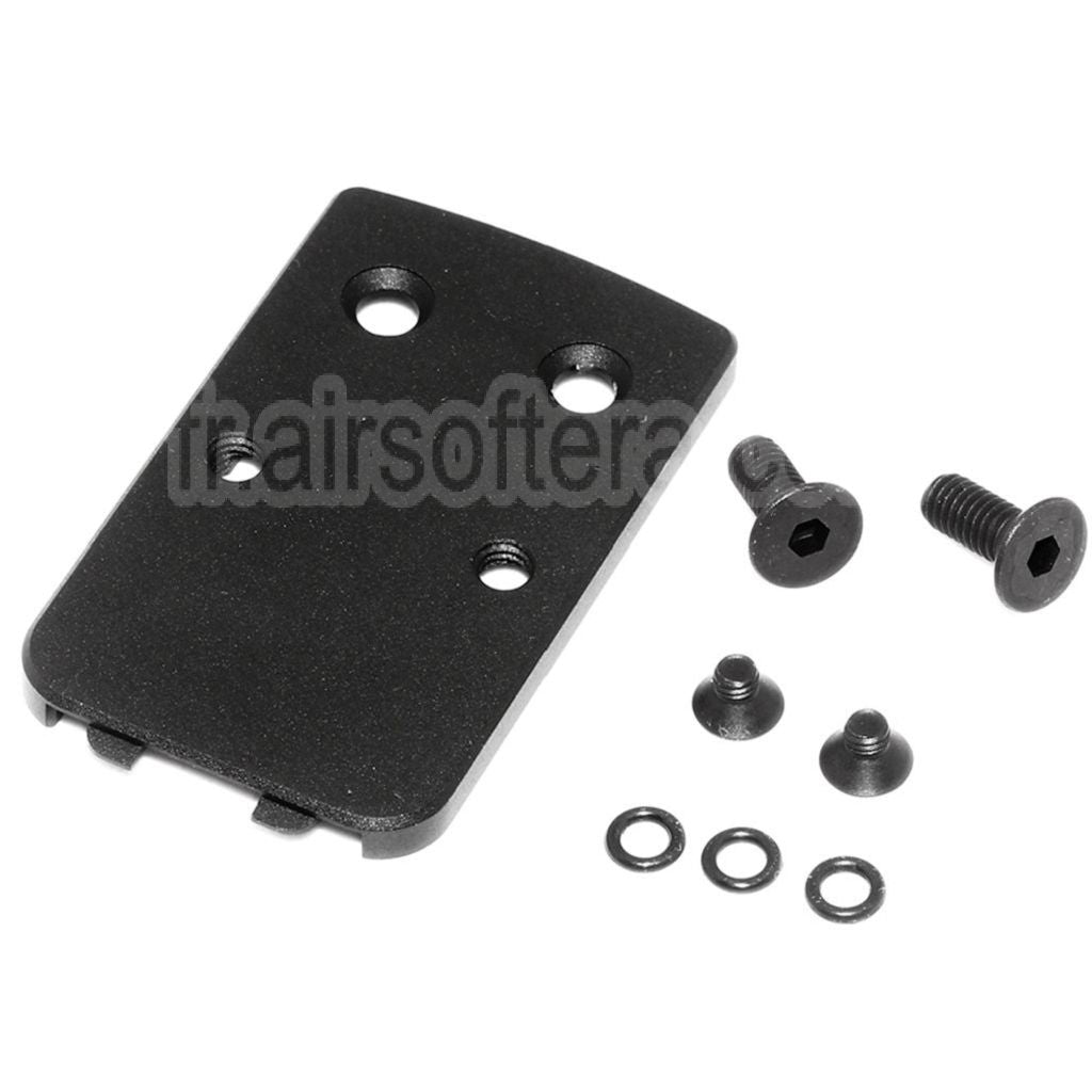 VFC RMR Rouge Point Adaptateur Convient pour VFC Cybergun FNX Série GBB Pistolet Airsoft Noir