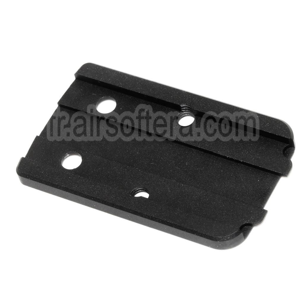 VFC RMR Rouge Point Adaptateur Convient pour VFC Cybergun FNX Série GBB Pistolet Airsoft Noir