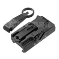 Guns Modify GM CNC Aluminium 416 A5 Style Détachement rapide Rabattable Sight Convient pour Tokyo Marui M4 Série MWS GBB Fusil Airsoft