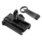 Guns Modify GM CNC Aluminium 416 A5 Style Détachement rapide Rabattable Sight Convient pour Tokyo Marui M4 Série MWS GBB Fusil Airsoft