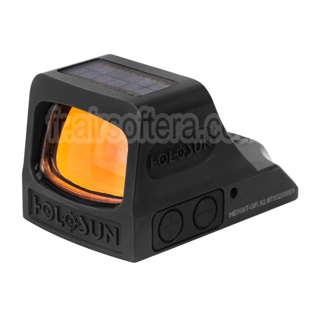 HOLOSUN 508T-GR X2 Reflex Cercle Vert Visée à Point (HE Elite Série)