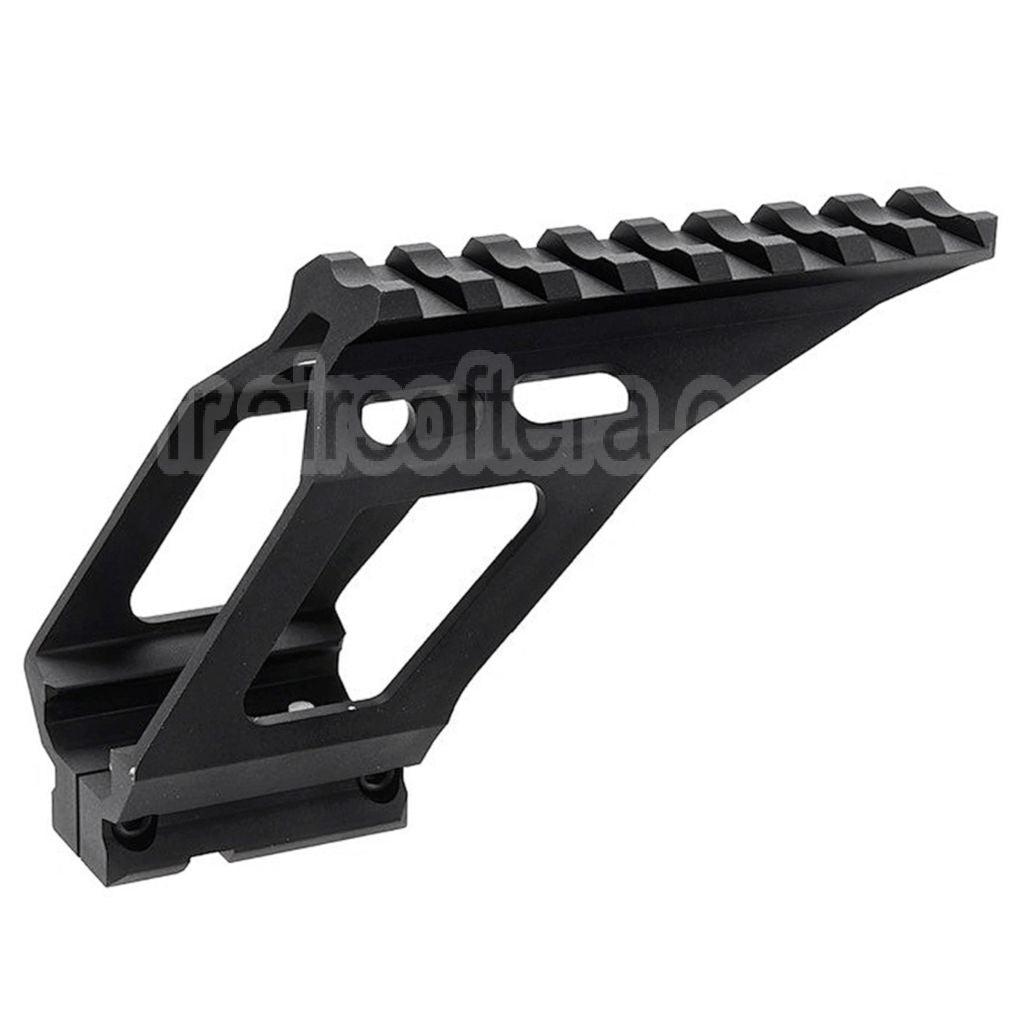 Novritsch CNC Aluminum 20mm Top Rail Convient pour SSP1 SSP2 Série GBB Pistolet Airsoft Noir
