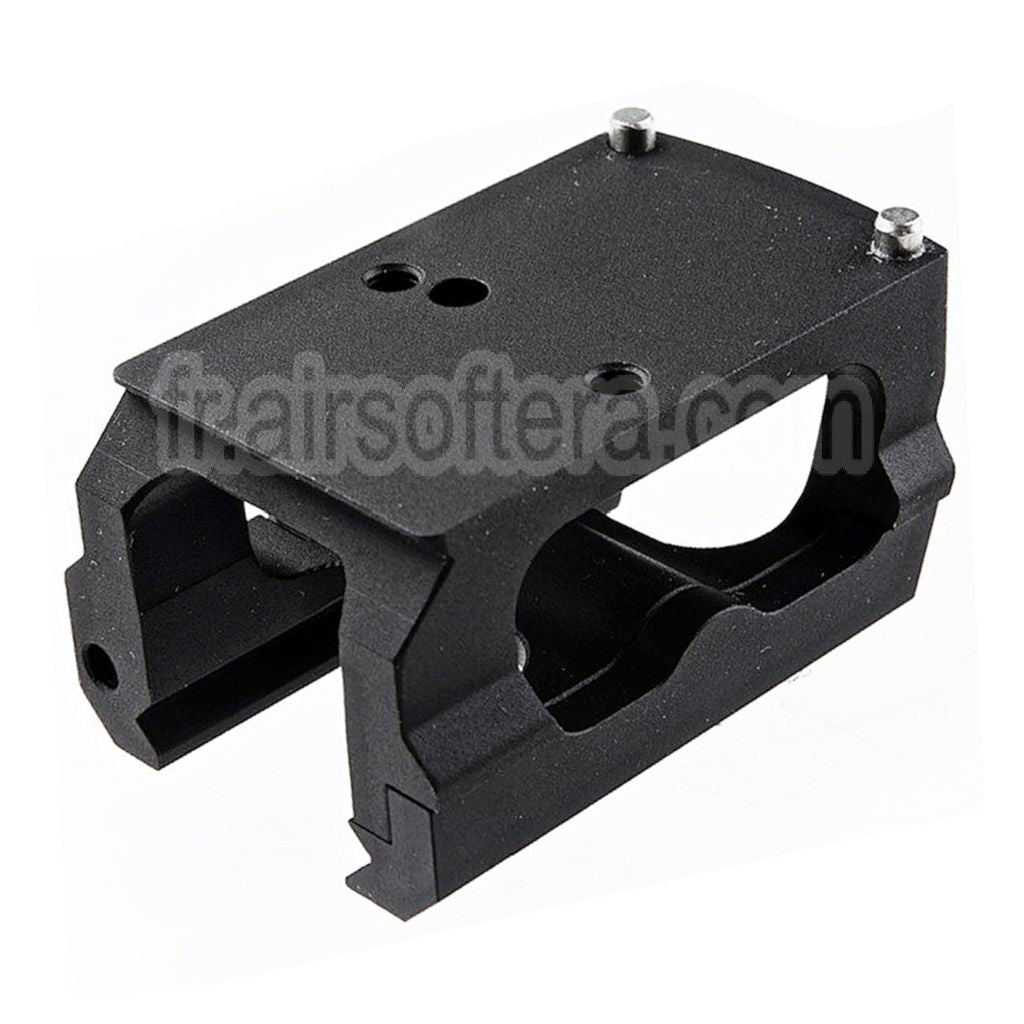 PPT Outdoor L-Style RMR Montage Convient pour Rouge Visée à Point 20mm Picatinny Rail Noir
