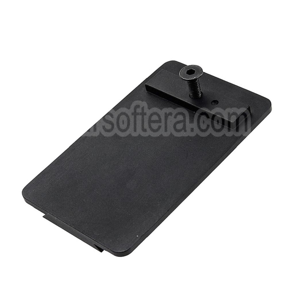 Pro Arms Acro Montage Base Convient pour VFC Umarex G19X G19 Gen4 G17 Gen5 G45 Série GBB Pistolet Airsoft Noir