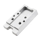 Revanchist Airsoft CNC Aluminium Rouge Point Plaque Haut Montage Convient pour Novritsch SSP5 Série GBB Pistolet