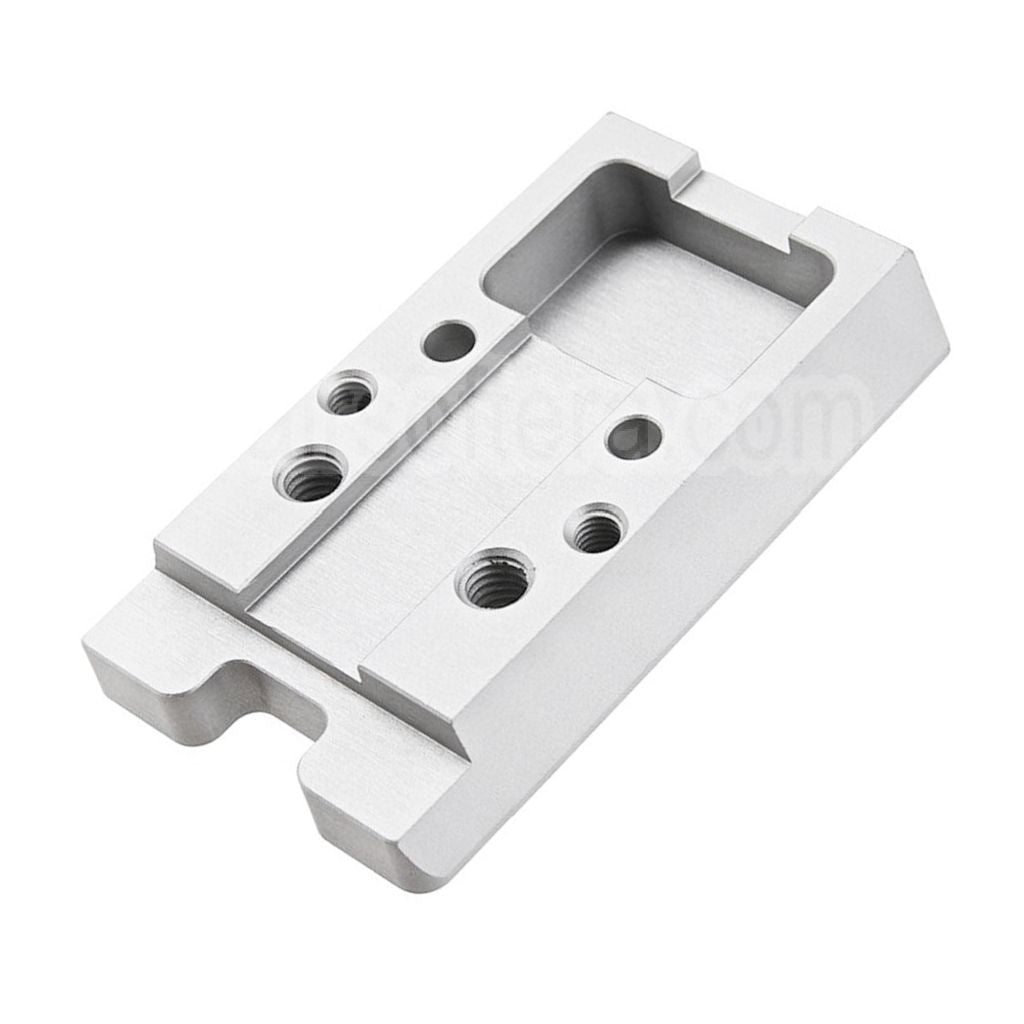 Revanchist Airsoft CNC Aluminium Rouge Point Plaque Haut Montage Convient pour Novritsch SSP5 Série GBB Pistolet