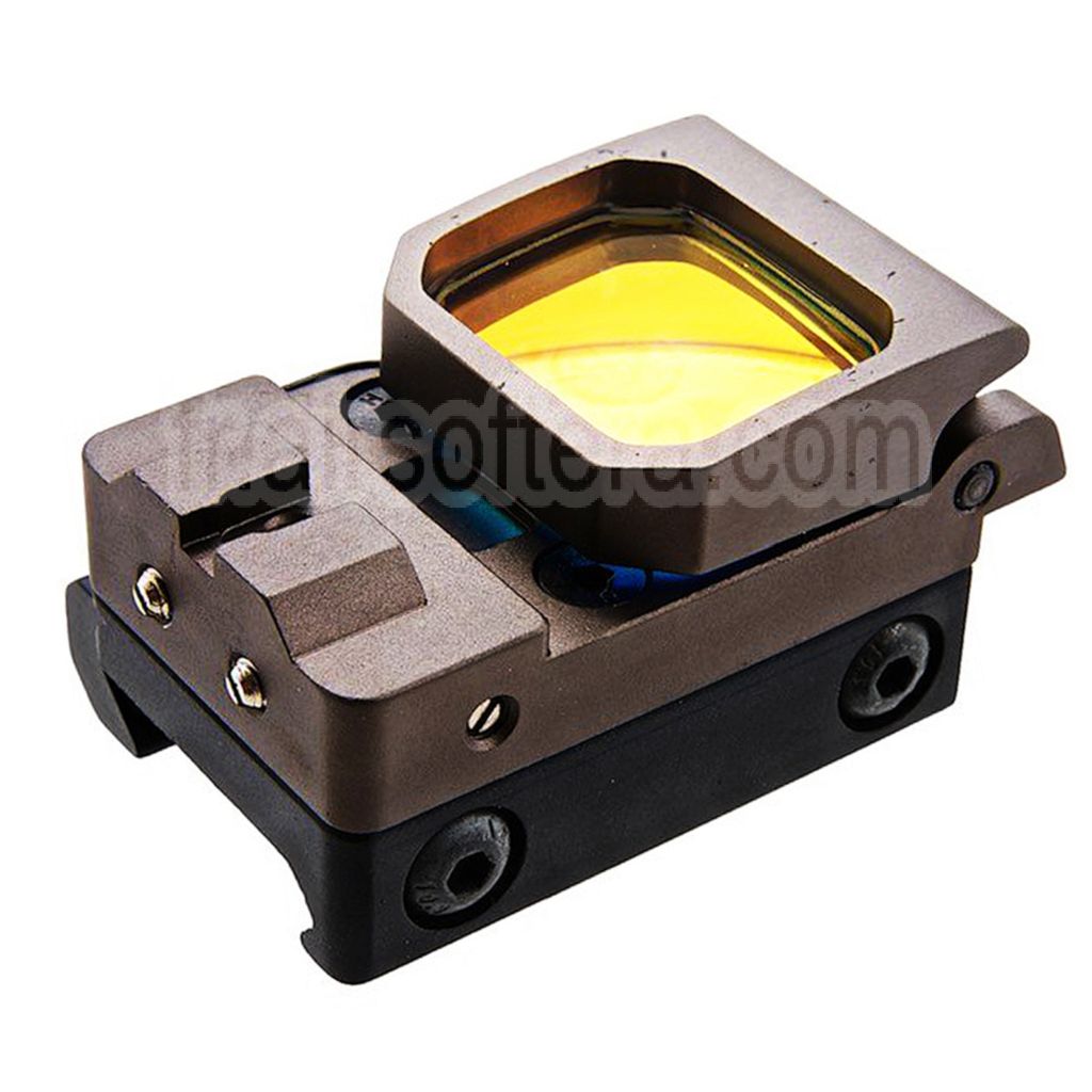SOTAC CNC Aluminum Réglable RMT Rabattable Rouge Visée à Point