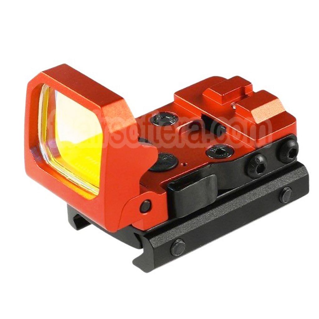 SOTAC CNC Aluminum Réglable RMT Rabattable Rouge Visée à Point