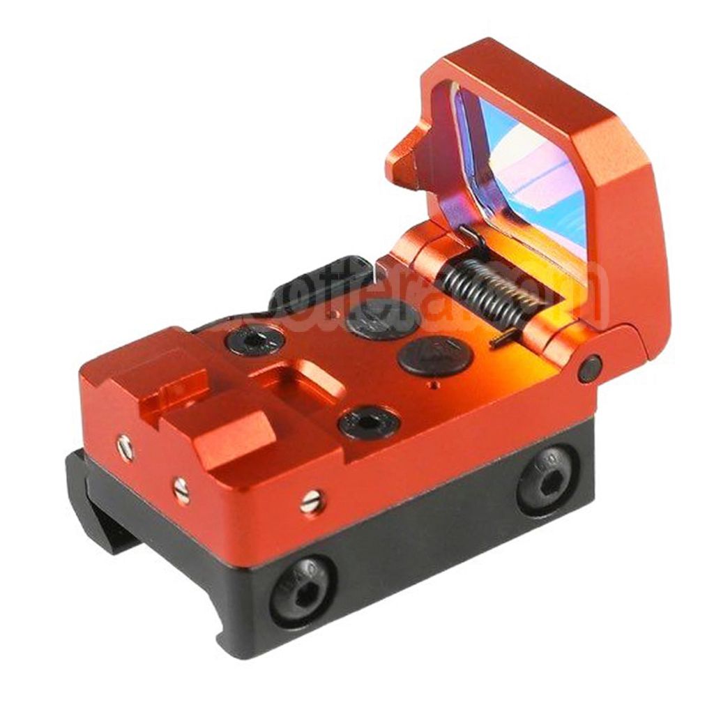 SOTAC CNC Aluminum Réglable RMT Rabattable Rouge Visée à Point