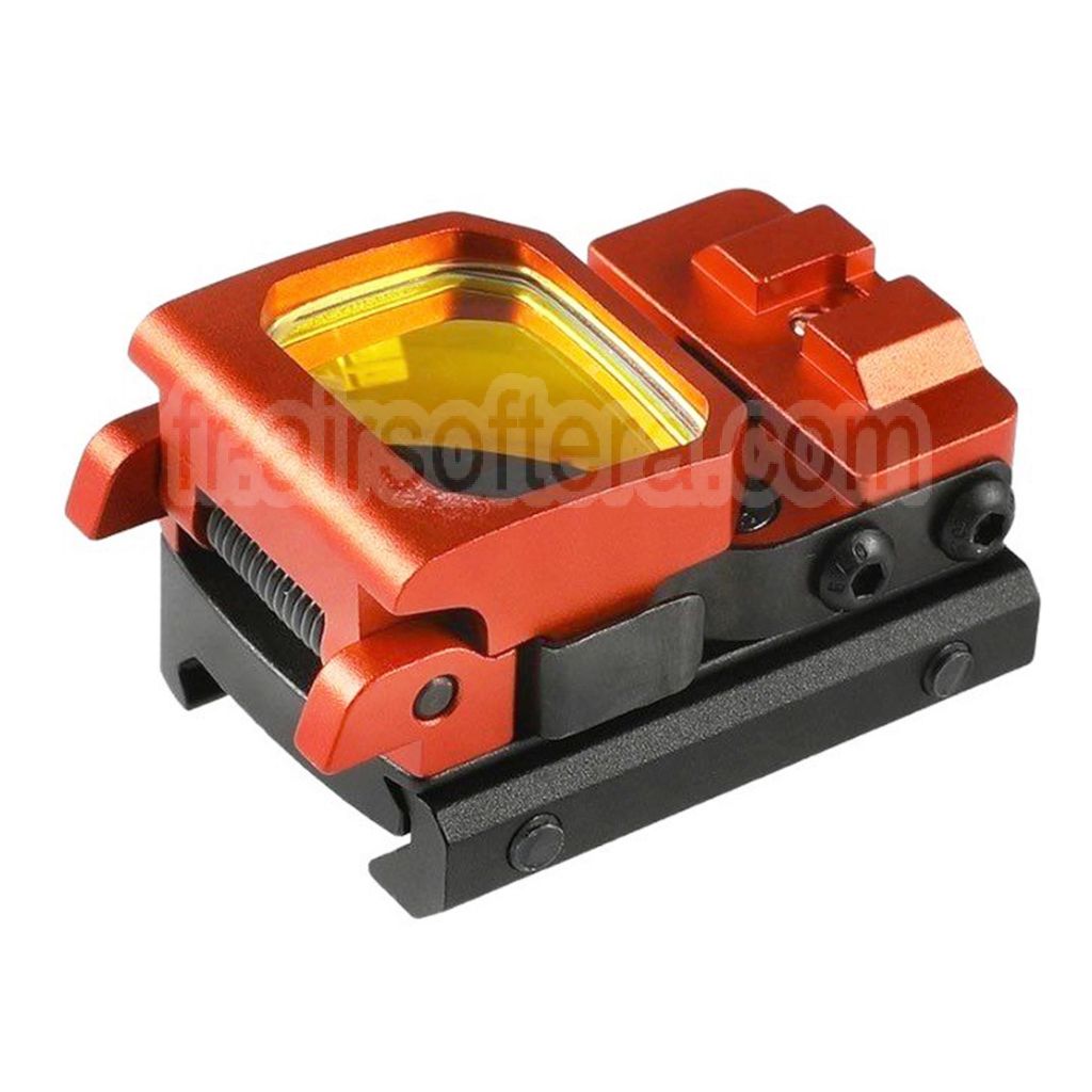 SOTAC CNC Aluminum Réglable RMT Rabattable Rouge Visée à Point