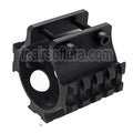 LCT 45mm Silencieux Rail Convient pour LCT AS VAL VSS Série AEG Fusil Airsoft Noir