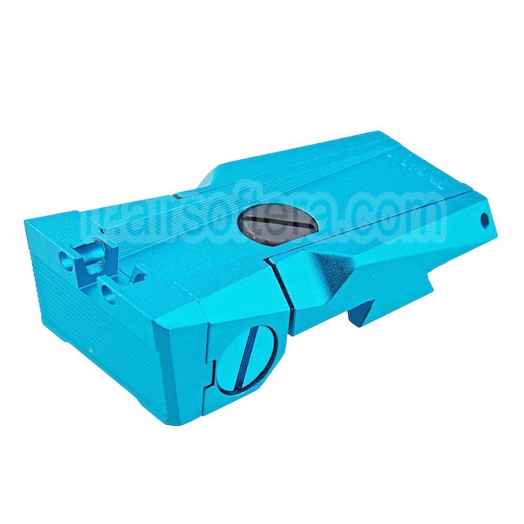 Dr. Black CNC Aluminum Fiber Optique Hausse Convient pour Tokyo Marui Hi-Capa 5.1 Série GBB Pistolet Airsoft