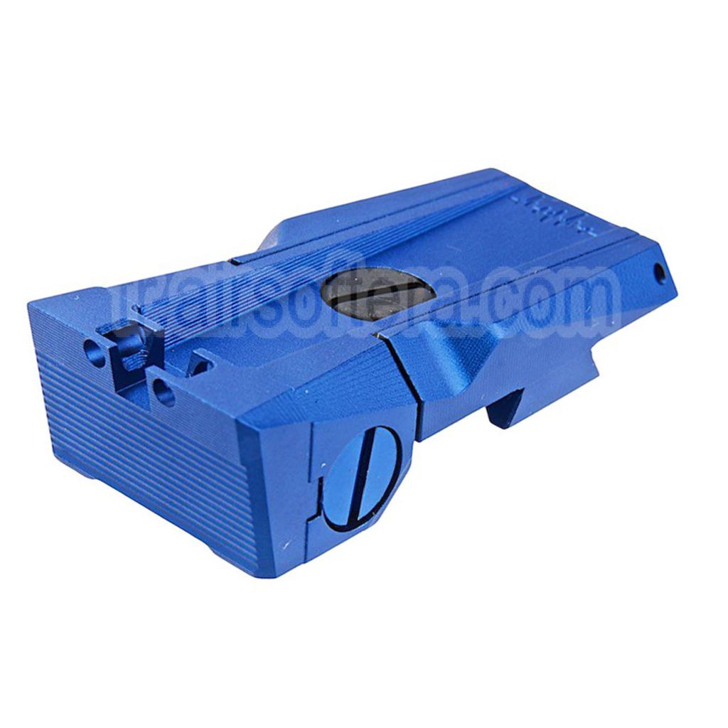 Dr. Black CNC Aluminum Fiber Optique Hausse Convient pour Tokyo Marui Hi-Capa 5.1 Série GBB Pistolet Airsoft