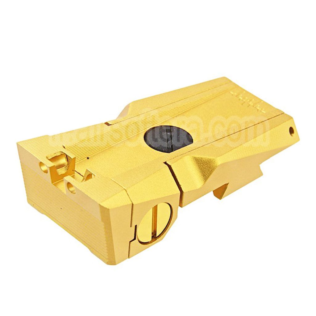 Dr. Black CNC Aluminum Fiber Optique Hausse Convient pour Tokyo Marui Hi-Capa 5.1 Série GBB Pistolet Airsoft
