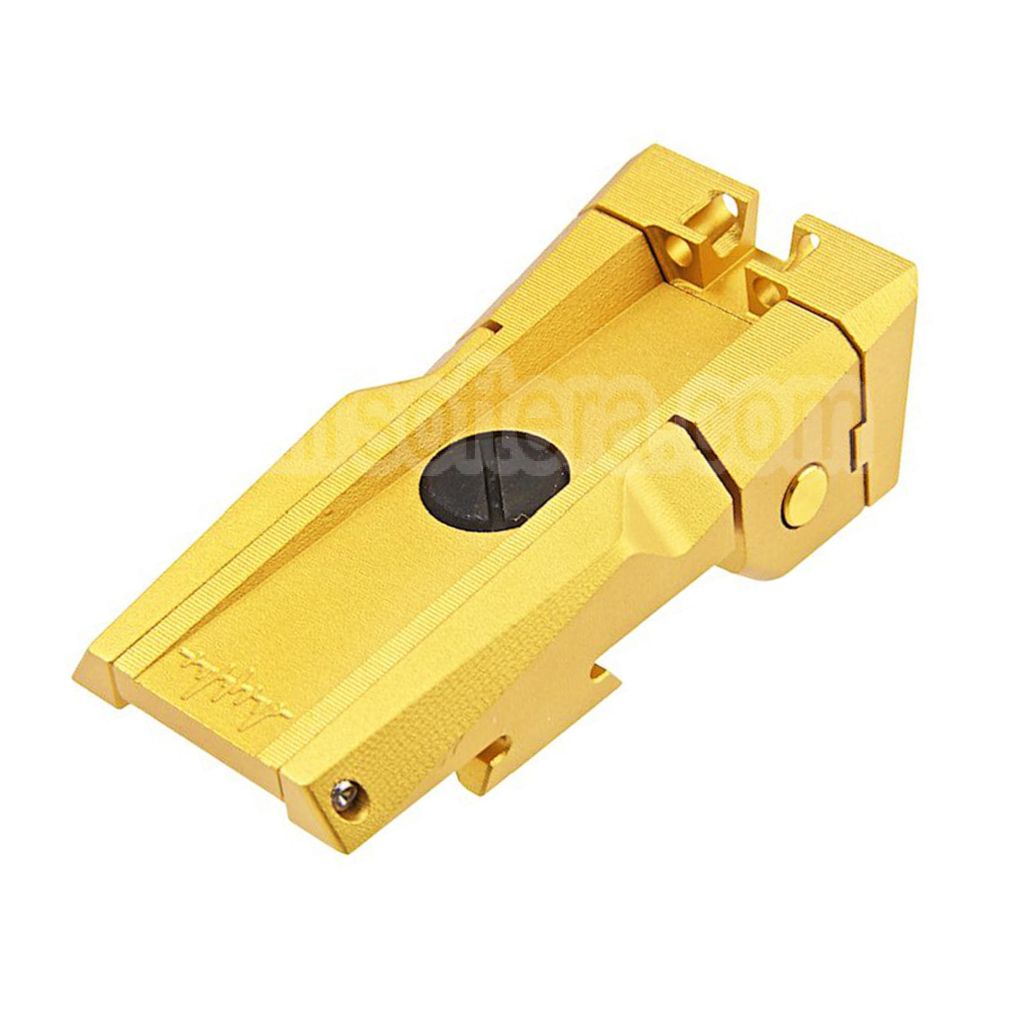 Dr. Black CNC Aluminum Fiber Optique Hausse Convient pour Tokyo Marui Hi-Capa 5.1 Série GBB Pistolet Airsoft