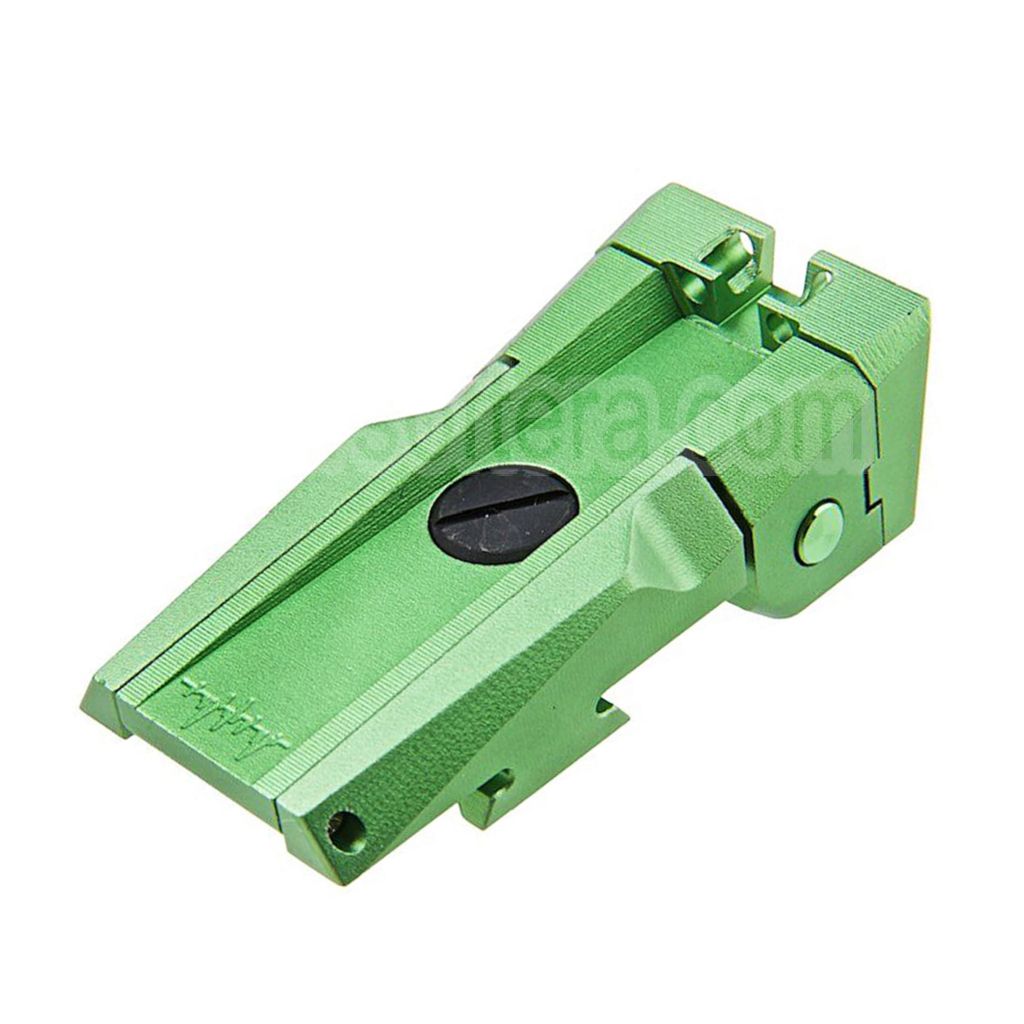Dr. Black CNC Aluminum Fiber Optique Hausse Convient pour Tokyo Marui Hi-Capa 5.1 Série GBB Pistolet Airsoft