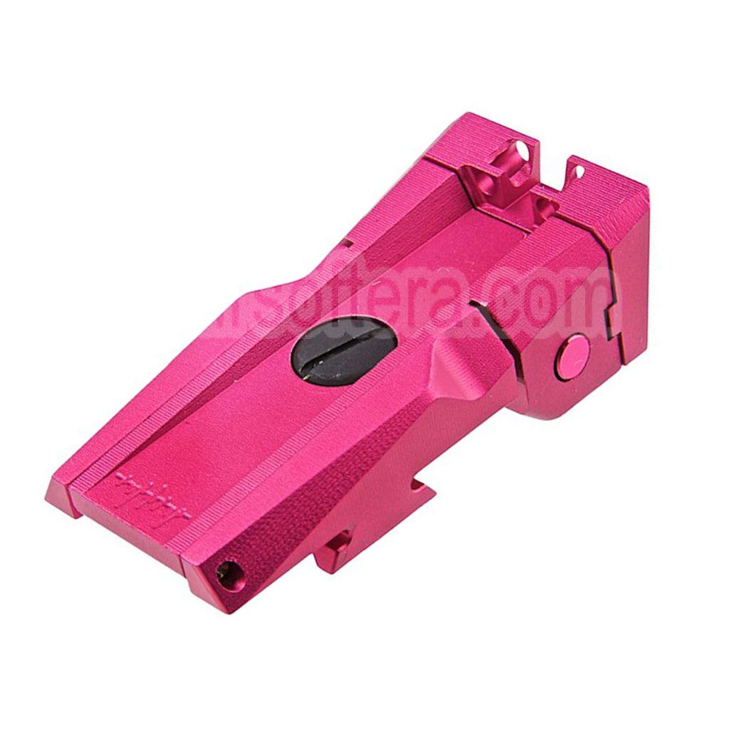 Dr. Black CNC Aluminum Fiber Optique Hausse Convient pour Tokyo Marui Hi-Capa 5.1 Série GBB Pistolet Airsoft