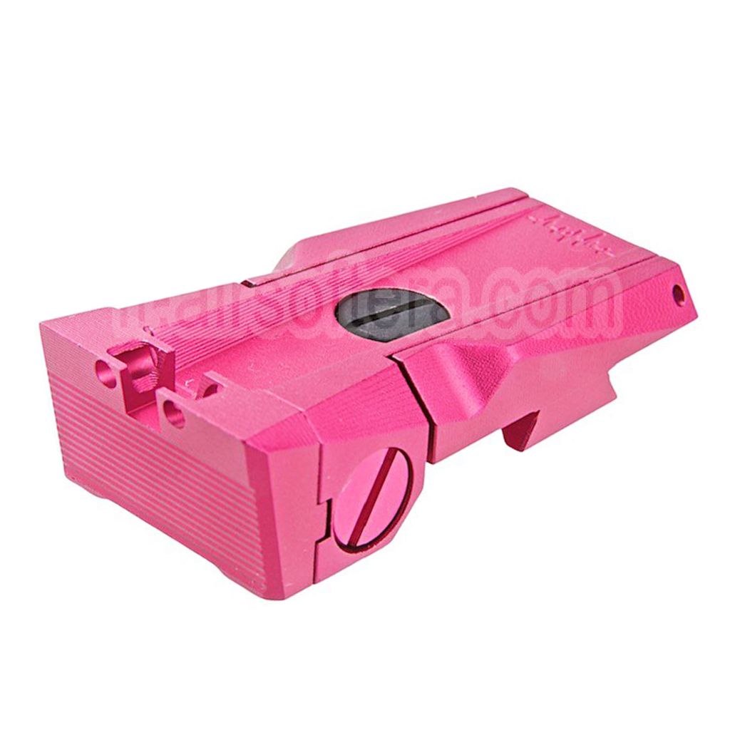 Dr. Black CNC Aluminum Fiber Optique Hausse Convient pour Tokyo Marui Hi-Capa 5.1 Série GBB Pistolet Airsoft