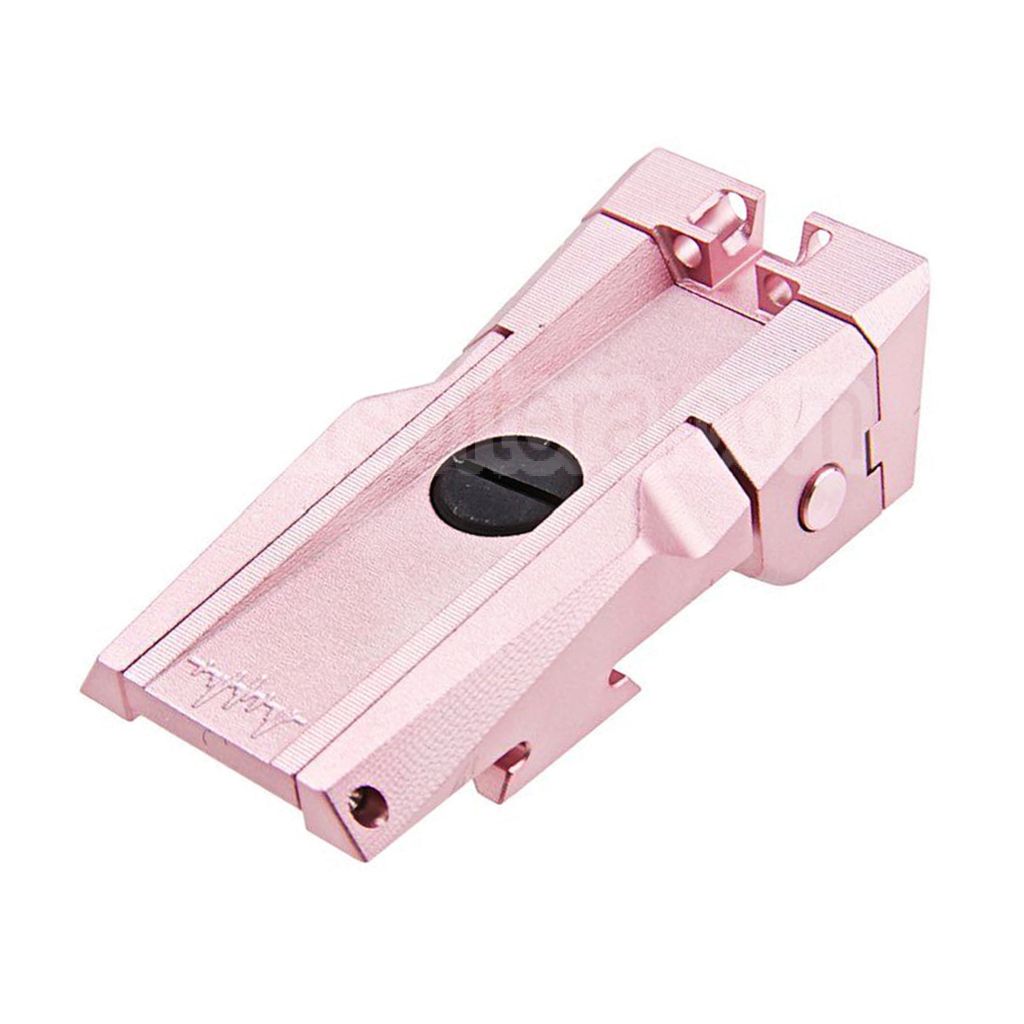 Dr. Black CNC Aluminum Fiber Optique Hausse Convient pour Tokyo Marui Hi-Capa 5.1 Série GBB Pistolet Airsoft