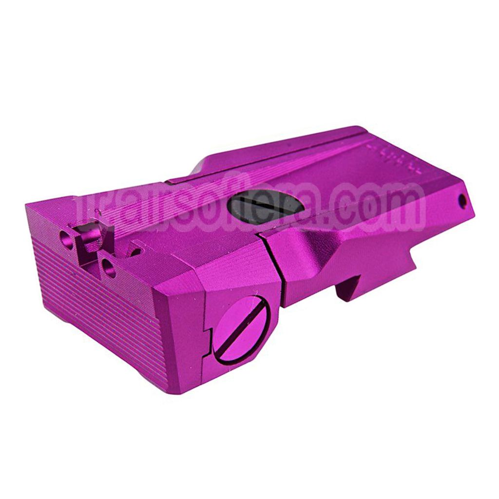 Dr. Black CNC Aluminum Fiber Optique Hausse Convient pour Tokyo Marui Hi-Capa 5.1 Série GBB Pistolet Airsoft