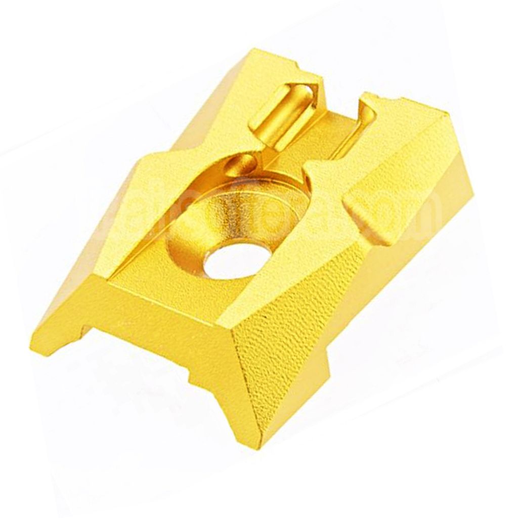 Dr. Black CNC Aluminum Fiber Optique Hausse Convient pour Tokyo Marui Hi-Capa 4.3 Série GBB Pistolet Airsoft