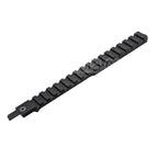 VFC CNC Aluminium 210mm M1913 20mm Picatinny Top Rail avec Adaptateur Convient pour Cybergun FNC GBB Fusil Airsoft Noir