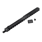 VFC CNC Aluminium 210mm M1913 20mm Picatinny Top Rail avec Adaptateur Convient pour Cybergun FNC GBB Fusil Airsoft Noir
