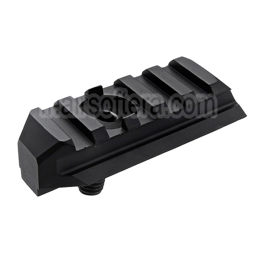 VFC CNC Aluminium M1913 20mm Picatinny Rail Crosse Adaptateur Convient pour VFC Cybergun FN FNC GBB Fusil Airsoft Noir