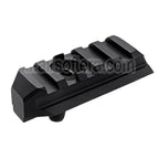 VFC CNC Aluminium M1913 20mm Picatinny Rail Crosse Adaptateur Convient pour VFC Cybergun FN FNC GBB Fusil Airsoft Noir