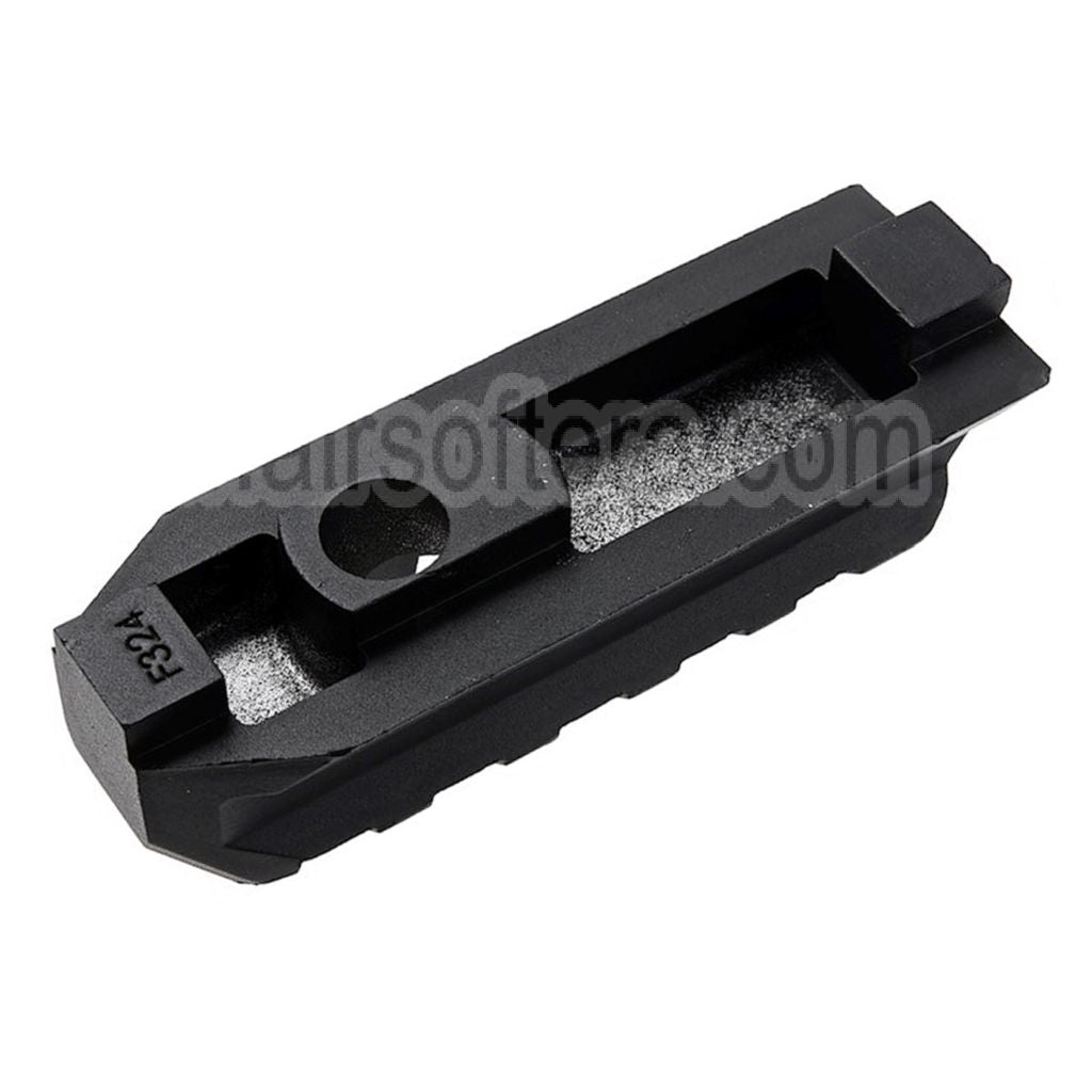 VFC CNC Aluminium M1913 20mm Picatinny Rail Crosse Adaptateur Convient pour VFC Cybergun FN FNC GBB Fusil Airsoft Noir