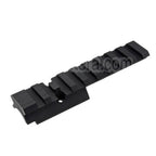 Novritsch 100mm 9-Slots Optique Picatinny Rail Convient pour SSP5 (6 Version) GBB Pistolet Airsoft Noir