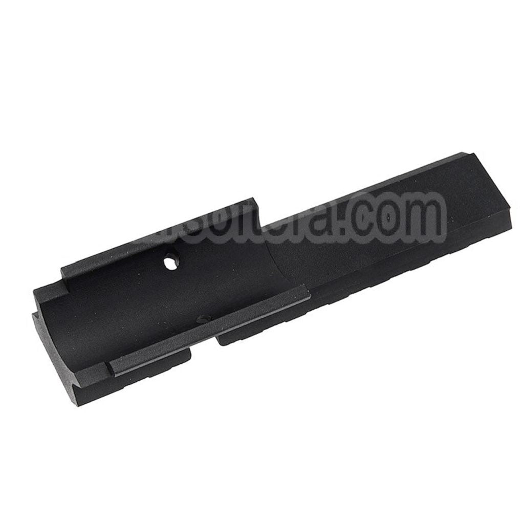 Novritsch 100mm 9-Slots Optique Picatinny Rail Convient pour SSP5 (6 Version) GBB Pistolet Airsoft Noir