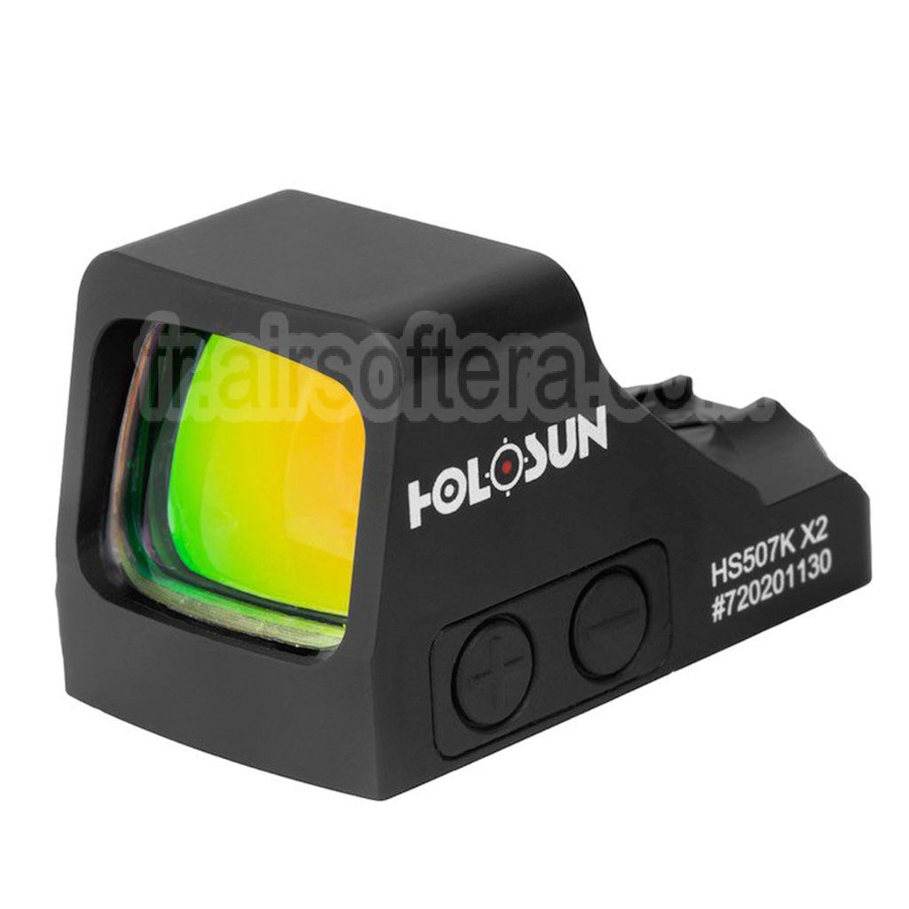 HOLOSUN 507K X2 Viseur à point réflexe cercle / Viseur à activation par secousse (Série HS)