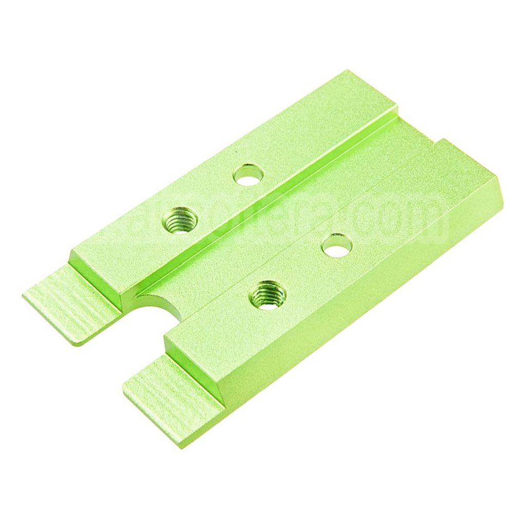 Novritsch CNC Aluminium Premium Rouge Point Plaque Convient pour VT RMR Mounting Footprint Novritsch SSP5 Série GBB Pistolet Airsoft