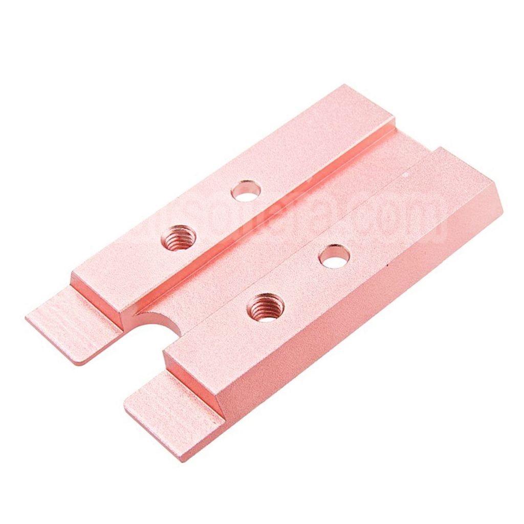 Novritsch CNC Aluminium Premium Rouge Point Plaque Convient pour VT RMR Mounting Footprint Novritsch SSP5 Série GBB Pistolet Airsoft