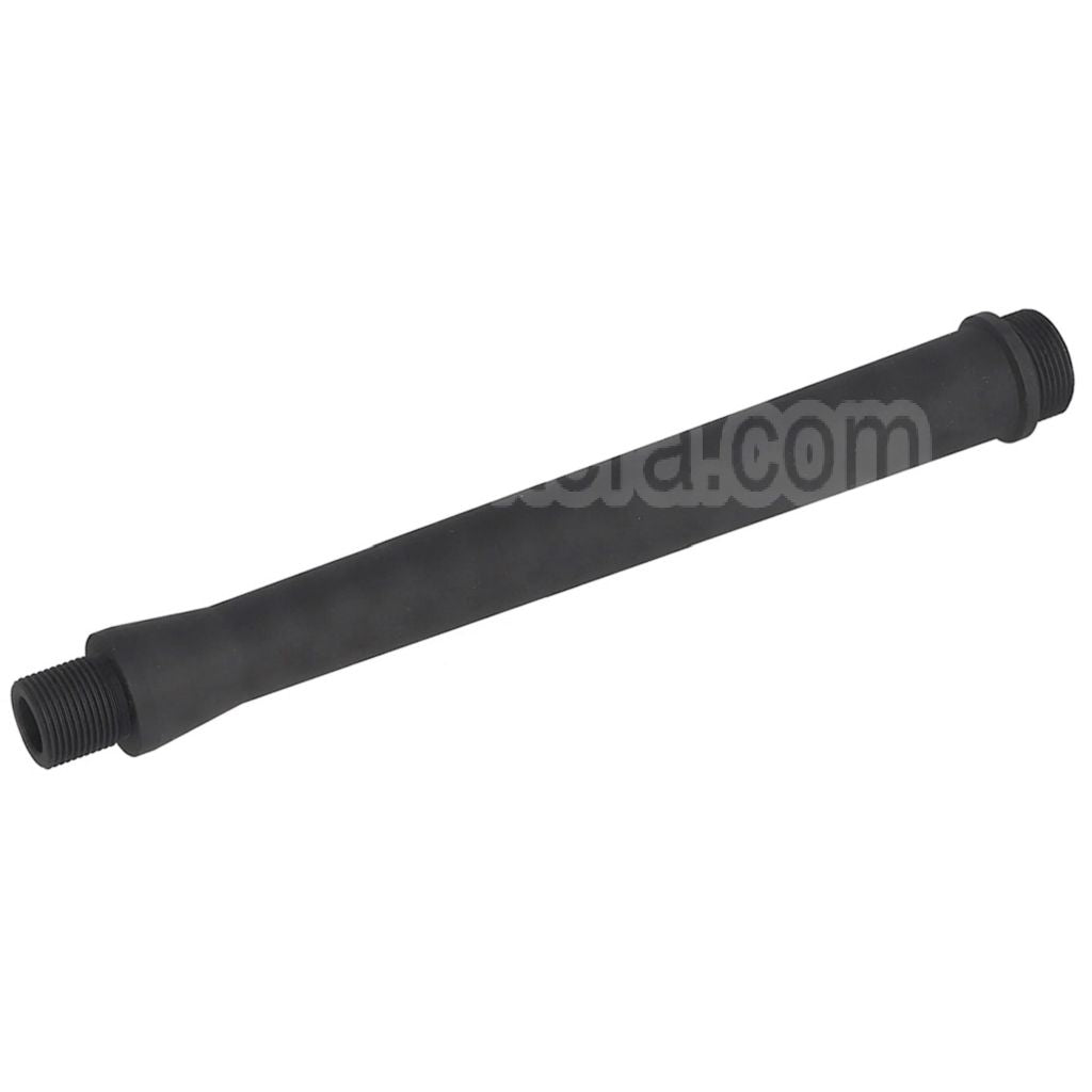 BBT 170mm CNC Acier Canon Extérieur -14mm CCW sens antihoraire Convient pour VFC FN M249 Série GBB SMG Fusil Airsoft Noir