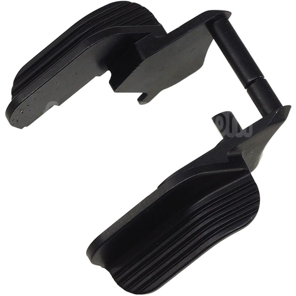 5KU CNC Acier Inoxydable Bouclier Ambidextre Pouce Sûreté Convient pour WE(WE-TECH) AW KJ Tokyo Marui Hi-Capa Série GBB Pistolets Airsoft