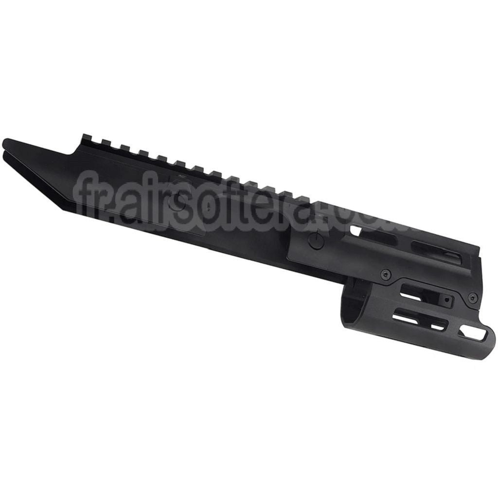 5KU CNC Aluminium UG Style Monolithique M-LOK Rail de Garde-Main Convient pour VFC Umarex MP5K Série GBB Fusil Airsoft Noir