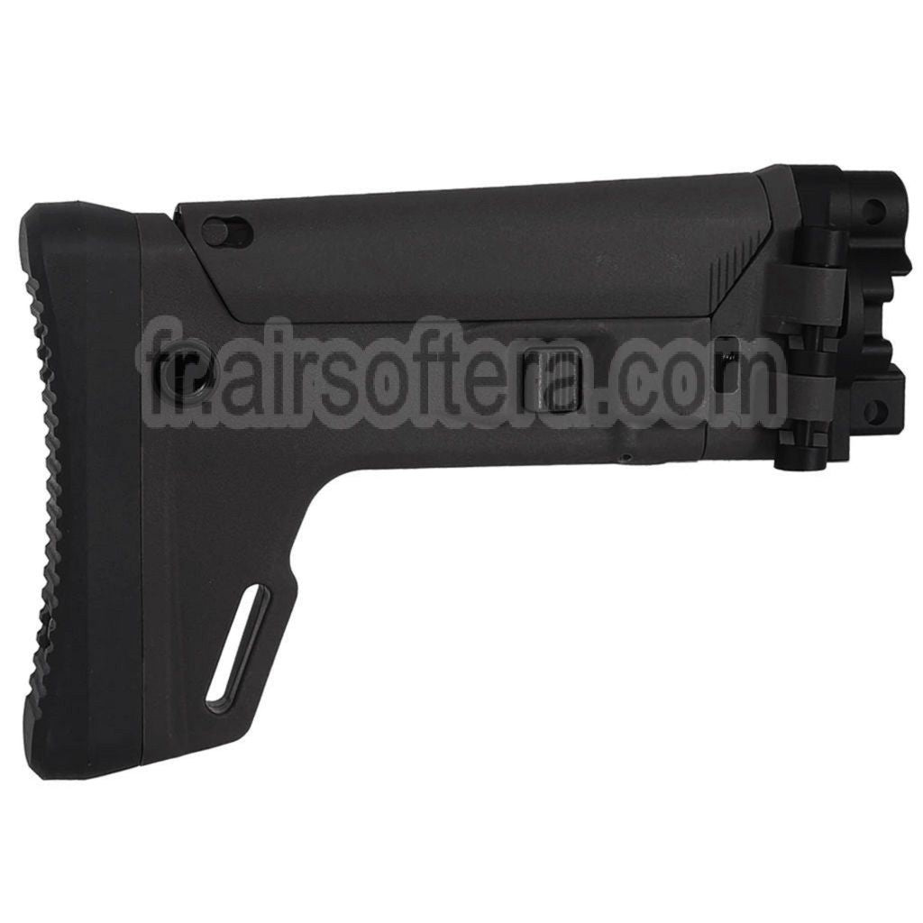 5KU ACR Style 7-Positions Pliage latéral Rétractable Crosse Convient pour Umarex VFC MP5K Série GBB Fusils Airsoft