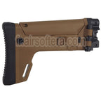 5KU ACR Style 7-Positions Pliage latéral Rétractable Crosse Convient pour Umarex VFC MP5K Série GBB Fusils Airsoft