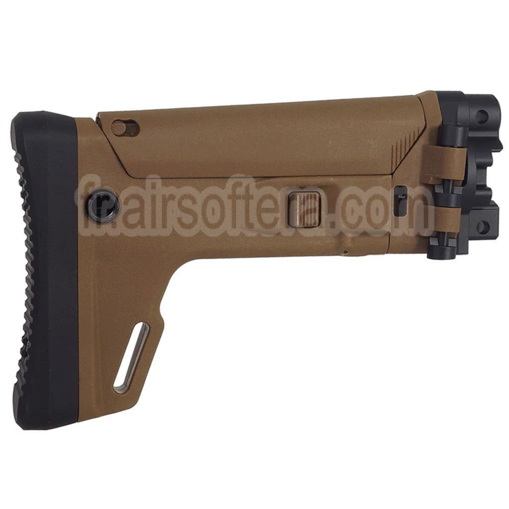 5KU ACR Style 7-Positions Pliage latéral Rétractable Crosse Convient pour Umarex VFC MP5K Série GBB Fusils Airsoft