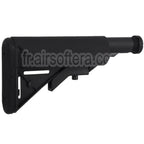CYMA LMT Style 5-Positions Rétractable Crosse avec tube tampon Convient pour M4 M16 Série AEG Fusils Airsoft Noir