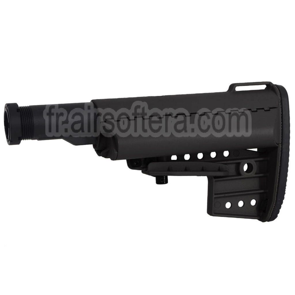 CYMA VLT Clubfoot 5-Positions Rétractable Crosse avec tube tampon Convient pour M4 M16 Série AEG Fusils Airsoft