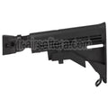 CYMA LE Style 6-Positions Rétractable Crosse avec adaptateur Sangle QD tube tampon Convient pour AK Série AEG Fusils Airsoft Noir