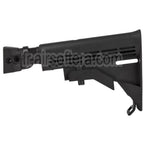 CYMA LE Style 6-Positions Rétractable Crosse avec adaptateur Sangle QD tube tampon Convient pour AK Série AEG Fusils Airsoft Noir