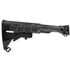 CYMA LE Style 6-Positions Rétractable Crosse avec adaptateur Sangle QD tube tampon Convient pour AK Série AEG Fusils Airsoft Noir