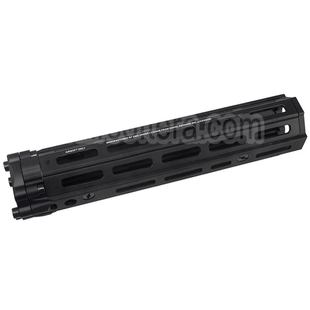 Rail de garde-main flottant M-LOK RIS III CYMA EMG Daniel Defense en aluminium CNC sous licence, 9,5 pouces, compatible avec les répliques d'airsoft M4 et M16 AEG.